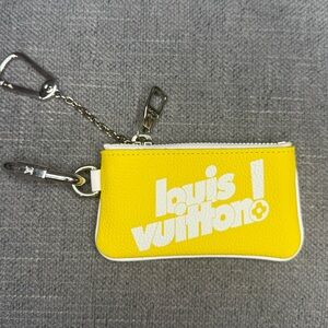 Louis Vuitton Everyday Leather key pouch / bag charm